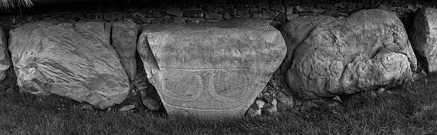 Knowth The tomb.  County Meath. Ireland