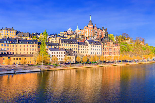 istock Stockholm, Sweden. The Old Town architecture in Sodermalm district. Scandinavia. 2238570714