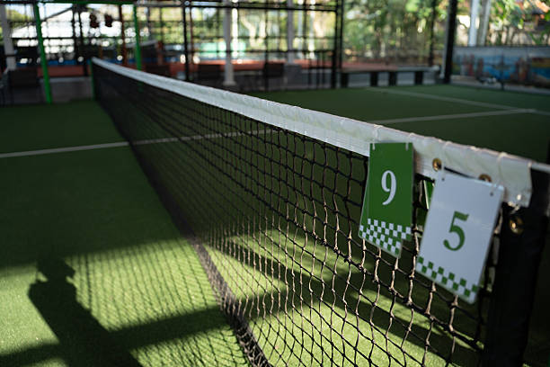 istock Net on the padel court 2238576783