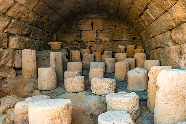 Inside the Lindos Acropolis, Rhodes, Greece