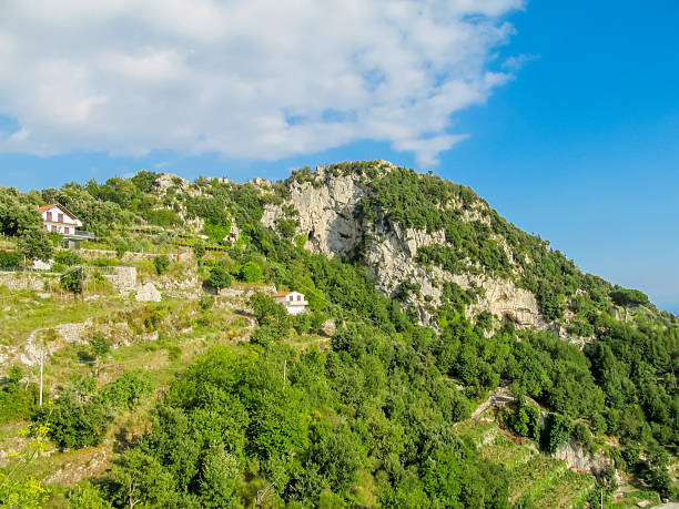 istock Amalfi Coast reveals steep cliffs and jagged coastline 2238578001
