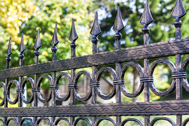 istock Metal fence 2238584600