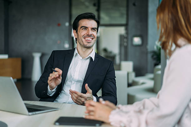 istock Business partners in meeting. 2238591312