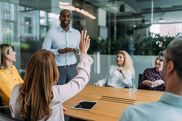 istock Business persons on meeting in the office. 2238591364