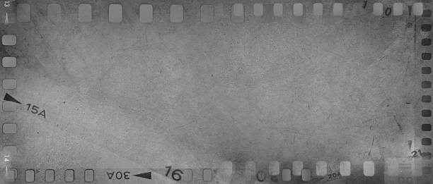istock Film negatives grey background 2238602268