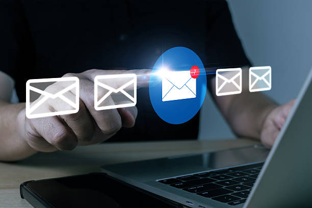 istock business man read and send mail message on laptop computer, chat message, cyber security, digital marketing, contact us, new email notification, finance, internet network technology concept 2238607795