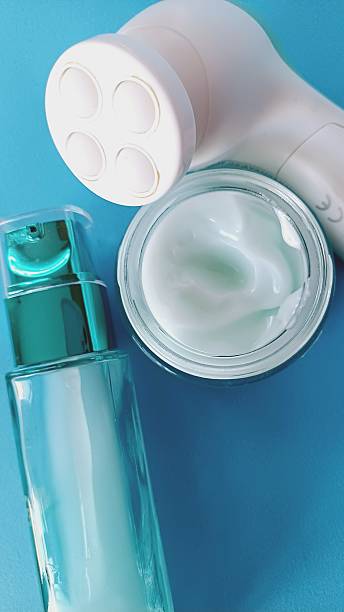istock Face moisturizer, serum. care cream. make-up material. Cosmetics 2238608798
