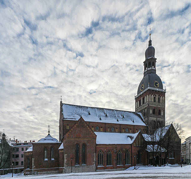 istock Riga Cathedral in winter on Christmas Eve 2238610197