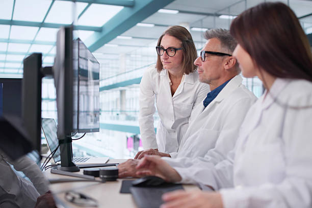 istock Neurologist Analyzing MRI Brain Scan For Medical Research 2238617736