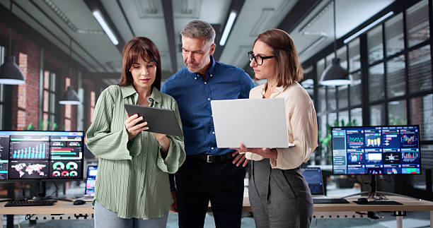 istock Senior Business Analyst Giving Sales Strategy Presentation 2238617794