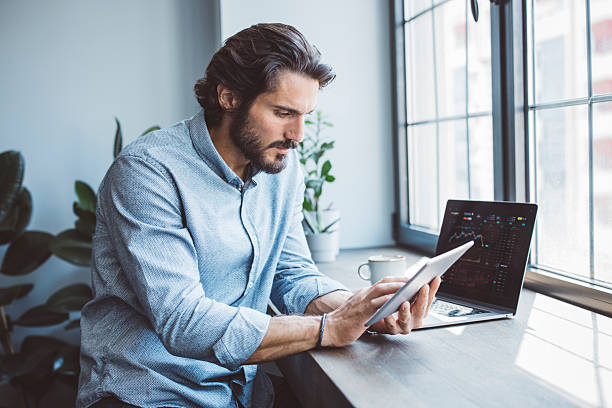 istock Businessman working from home office 2238624456