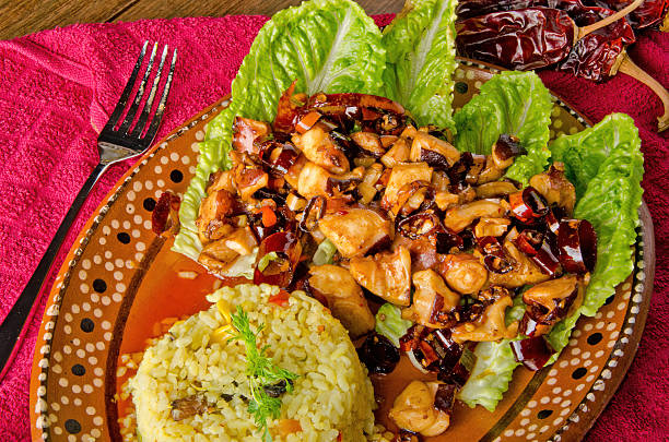 Spicy Mexican Garlic Octopus (Pulpo al Ajillo) with White Rice