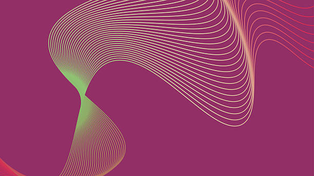 istock Colorful Gradient Background with lines waves for design banner, poster, and brochure background 2238662405