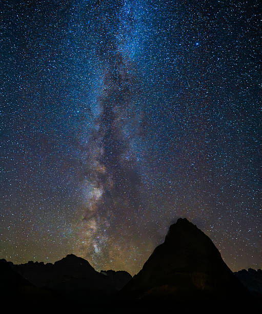 istock Vertical Milky Way Over Glacier Peaks, Montana USA 2238665163