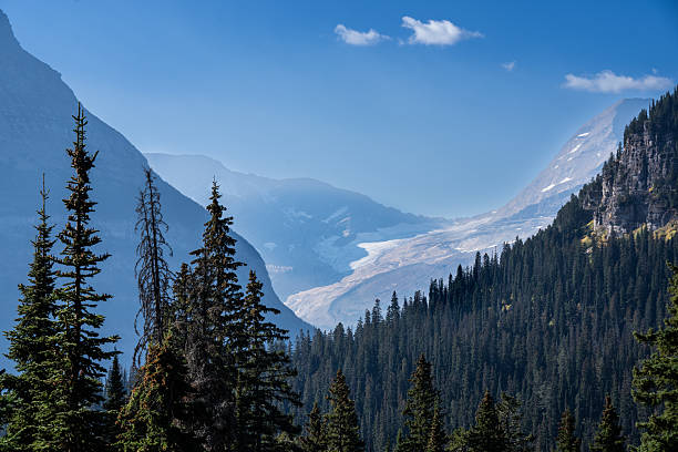 Hidden Glacier View in Glacier National Park