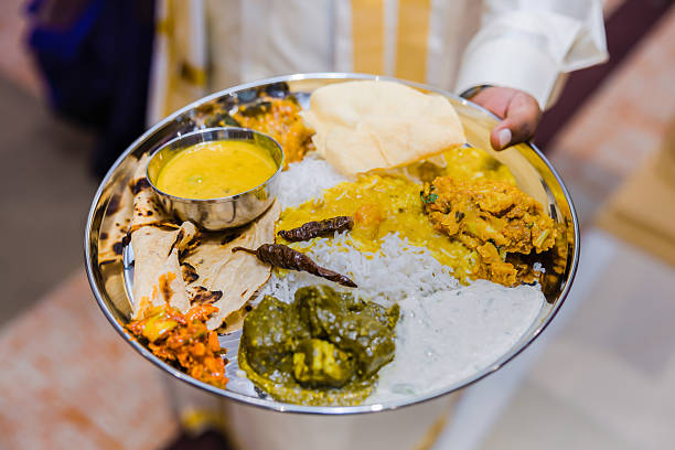 istock Authentic Indian food and snacks close up 2238675339