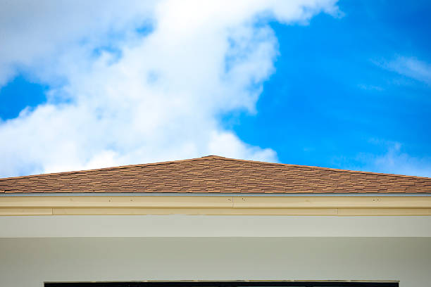 istock New thai house rooftop in blue sky 2238679583