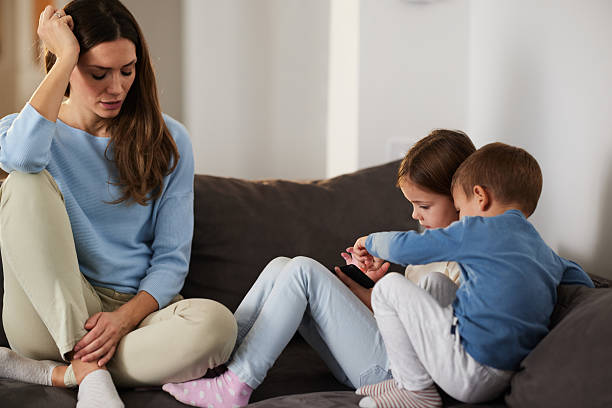 istock I cannot believe they are watching cartoons on the phone again! 2238685596