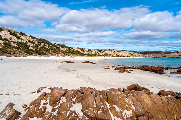 istock Stokes Bay Beach with white sand and turquoise water, Australia 2238688518