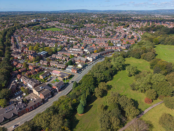istock Prestwich and Heaton Park Aerial Image. 2238688892