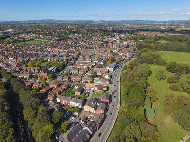 istock Prestwich and Heaton Park Aerial Image. 2238688933