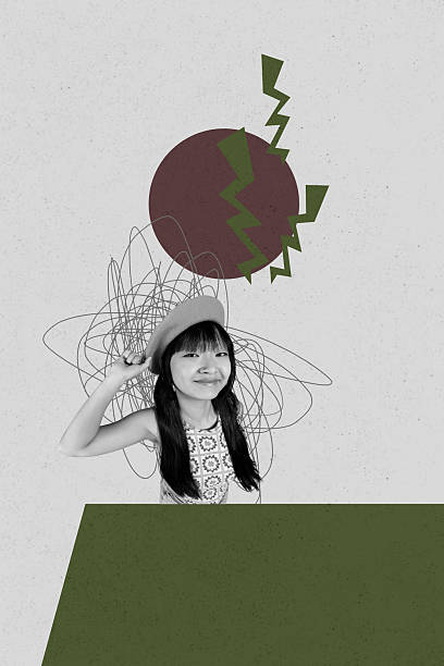 istock Collage with person surrounded by message bubbles symbolizing chatting communication online interaction business 2238700153