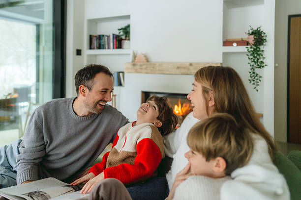 istock Wintertime is for family and book reading 2238706501
