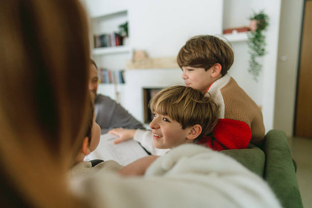 istock Wintertime is for family and book reading 2238706519