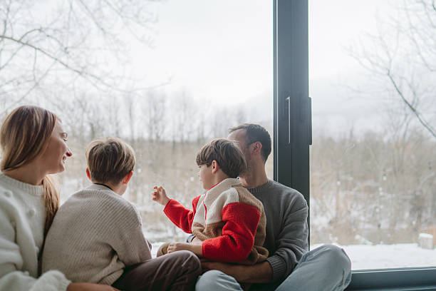 istock Wintertime is for family 2238706550