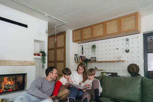 istock Wintertime is for family and book reading 2238706559