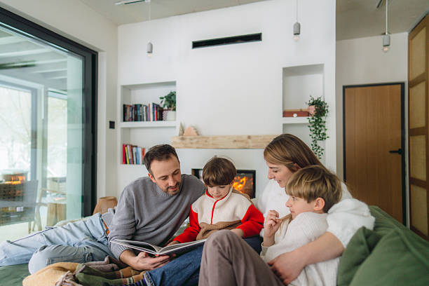 istock Wintertime is for family and book reading 2238706565