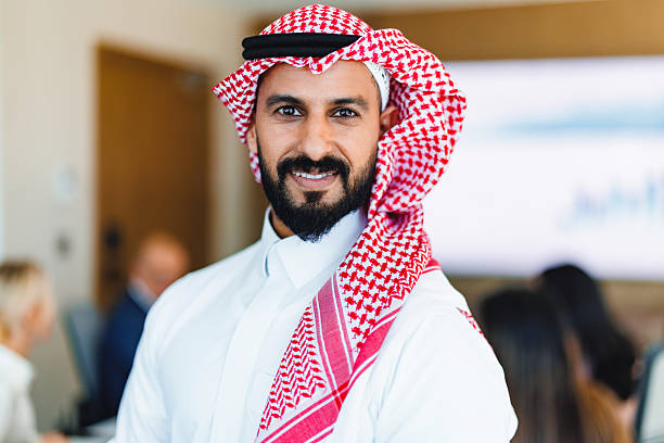 istock Confident Middle Eastern Businessman in Modern Boardroom Setting 2238711482