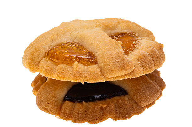 istock Italian cookies with jam isolated 2238721238