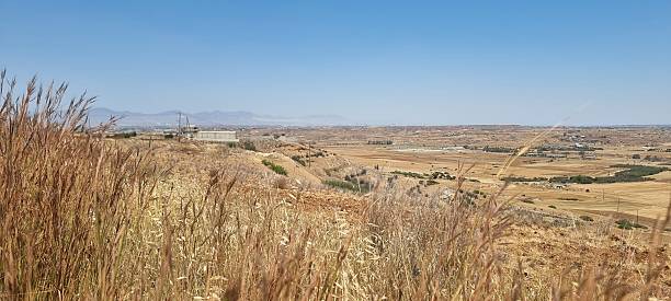 istock Golden Fields and Rural Landscape under Clear Sky, Cyprus 2238723113