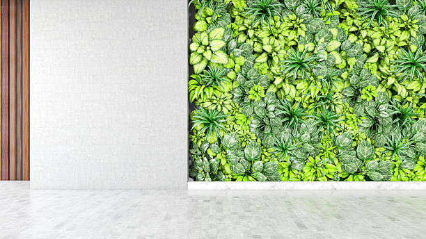 istock Indoor Green Wall in Minimalist Modern Interior Design 2238724296