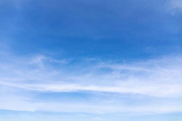 istock Blue sky background and white clouds soft focus, and copy space horizontal shape. 2238726158