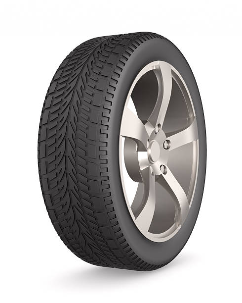 istock Car tire on white background. Isolated 3D illustration 2238726533