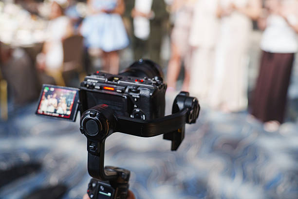 istock Capturing moments at a stylish event with a camera and gimbal setup 2238726970