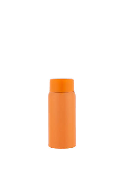 istock Orange Stainless Steel Thermos Bottle 2238731493
