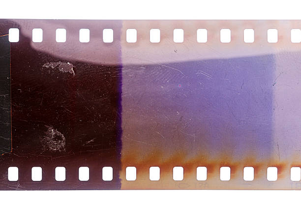 istock Dusty and grungy 35mm film texture or surface 2238741041