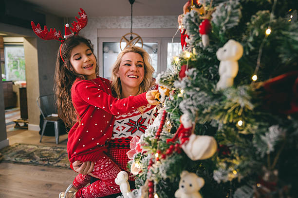 istock Festive holiday decorating with family 2238742668