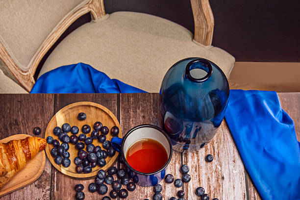 Blueberries are ideal for preparing homemade jams and compotes