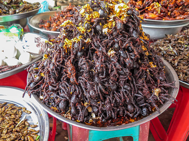 istock Fried insects at a Cambodian market 2238754570