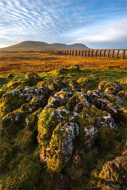 istock Stunning clouds over Ribblehead Viaduct, Yorkshire Dales, UK. 2238764719