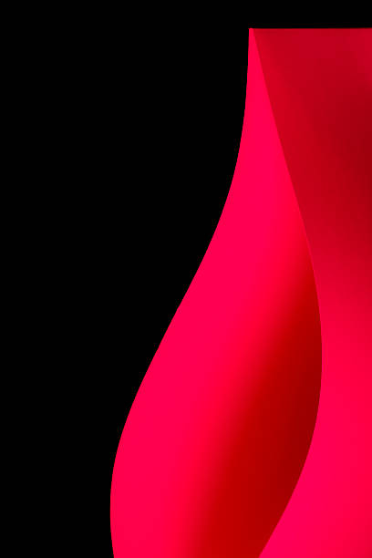 Abstract background showing curved lines creating dynamic shapes and shadows