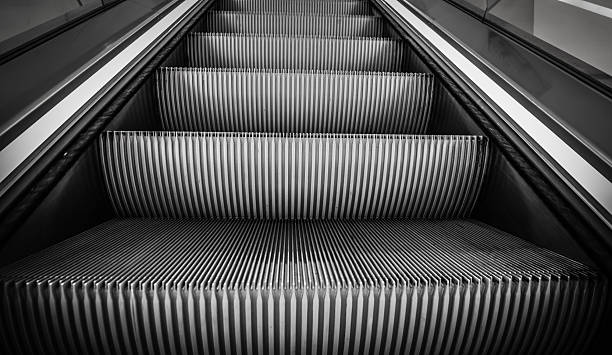 Escalator Symbol Image. Movement, Transition, and Urban Infrastructure