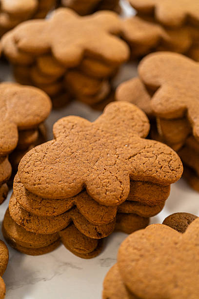 istock Decorating Gingerbread Man Cookies with Royal Icing for Festive Occasions 2238781541