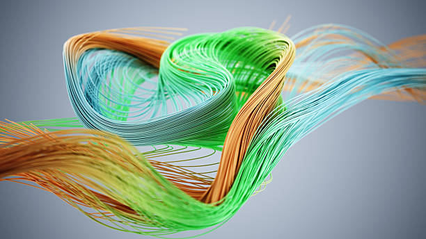 istock Abstract 3D Colorful Flowing Lines Background 2238783592