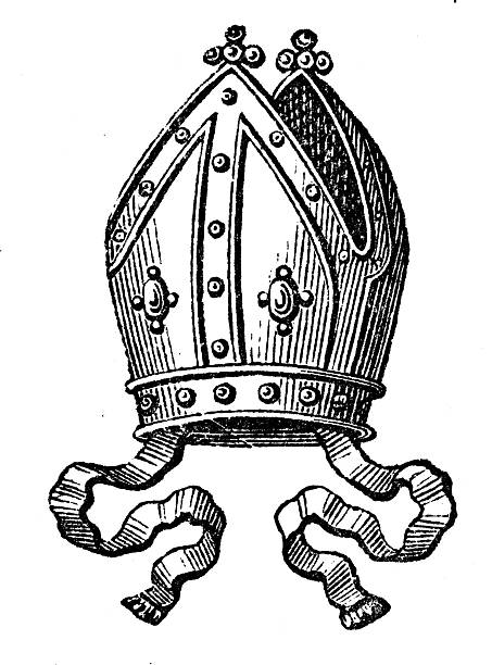 Heraldry coat of arms emblem: Bishop mitre