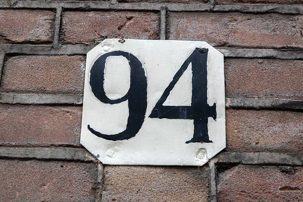 istock Close Up House Number 94 2238794591